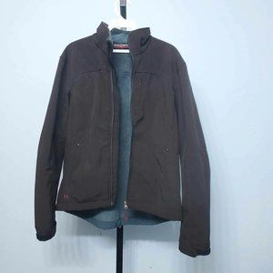 Black Double Diamond Womens Zip Up Jacket Inside Pockets |Size: M